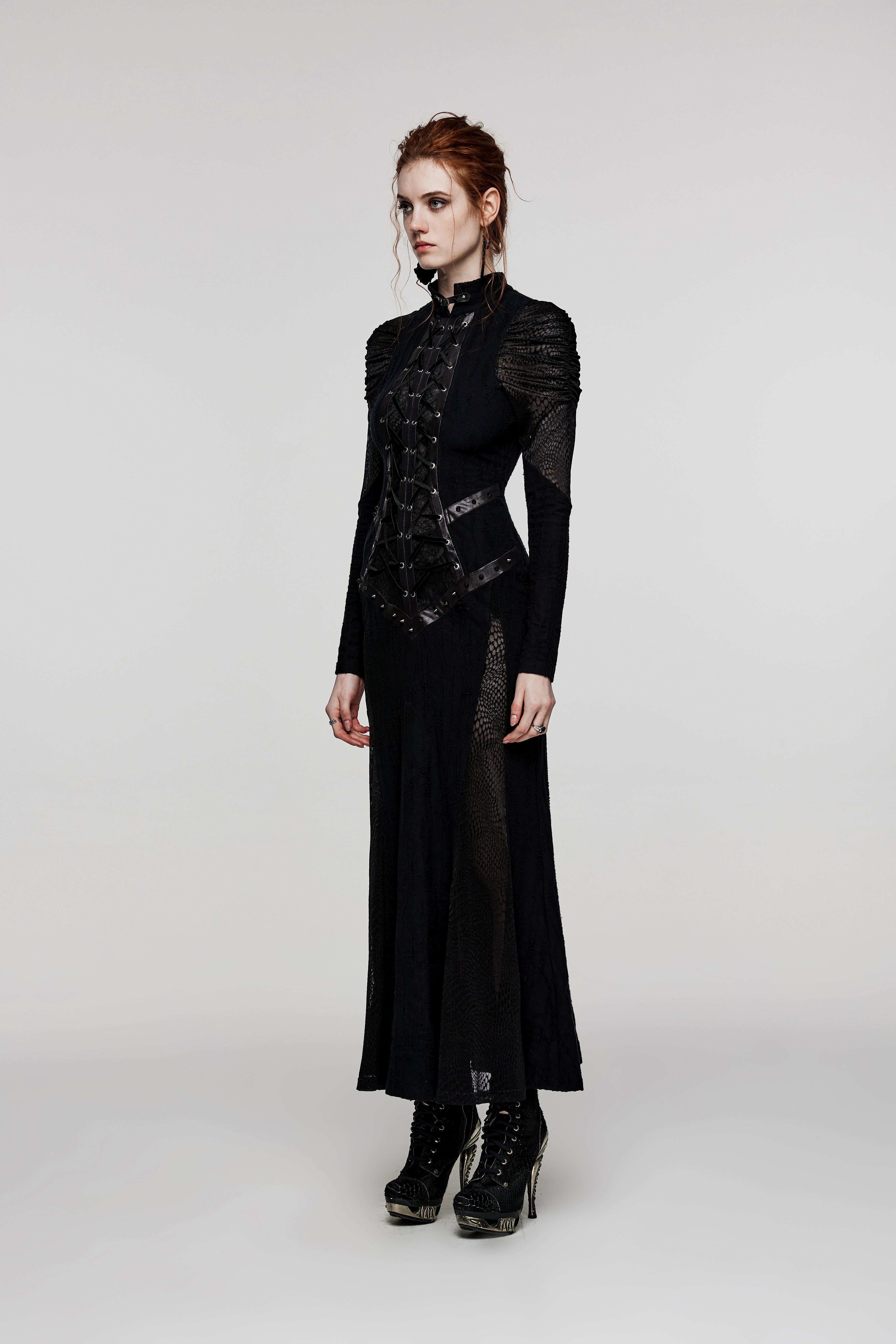 WQ-653LQF Gothic decadent sexy dress