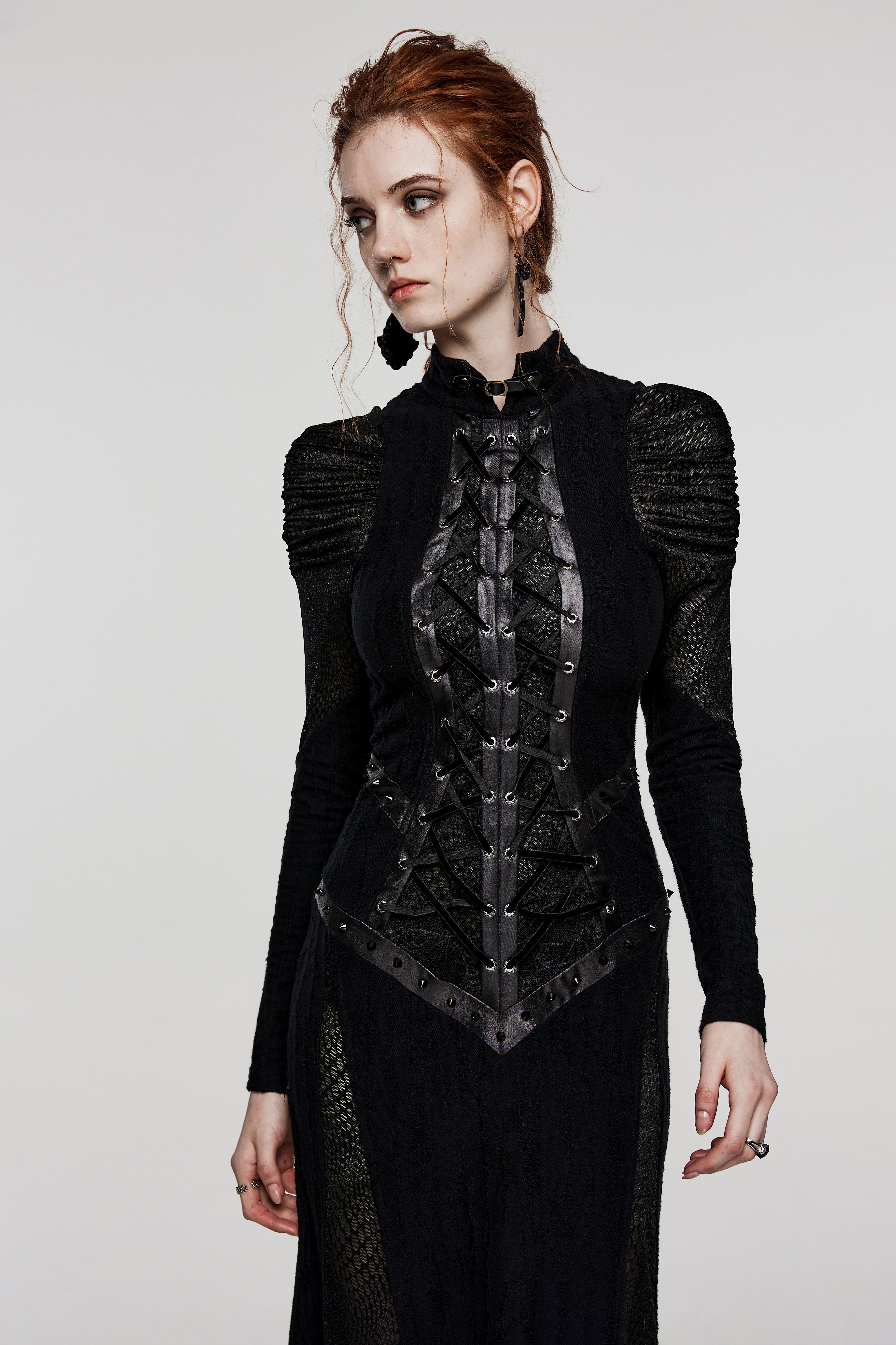 WQ-653LQF Gothic decadent sexy dress