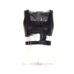 T-383 Detachable Sexy Short Punk Vest For Women?-??Punk Rave Clothing
