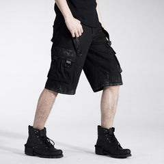 K-156 Cotton Jogger Pants For Men Casual Punk Pants