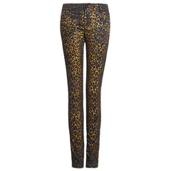 K-165 Newest Lady Leopard Print Punk Pants