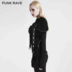 Y-680 Street Decadent Style Punk Hoodies Knitted Sweater