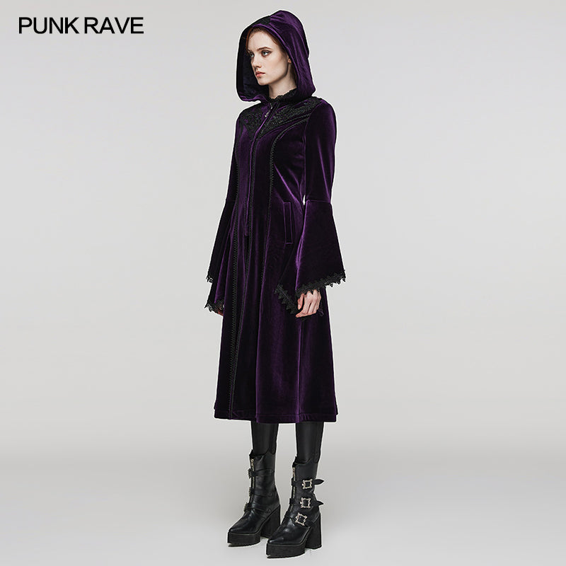 DY-1510LCF Goth Gorgeous Velvet Coat