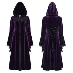 DY-1510LCF Goth Gorgeous Velvet Coat