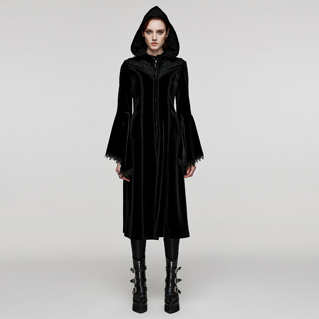 DY-1510LCF Goth Gorgeous Velvet Coat