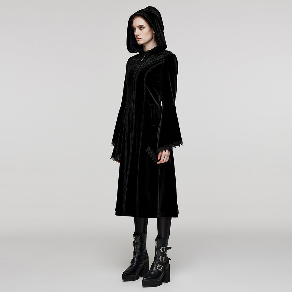 DY-1510LCF Goth Gorgeous Velvet Coat