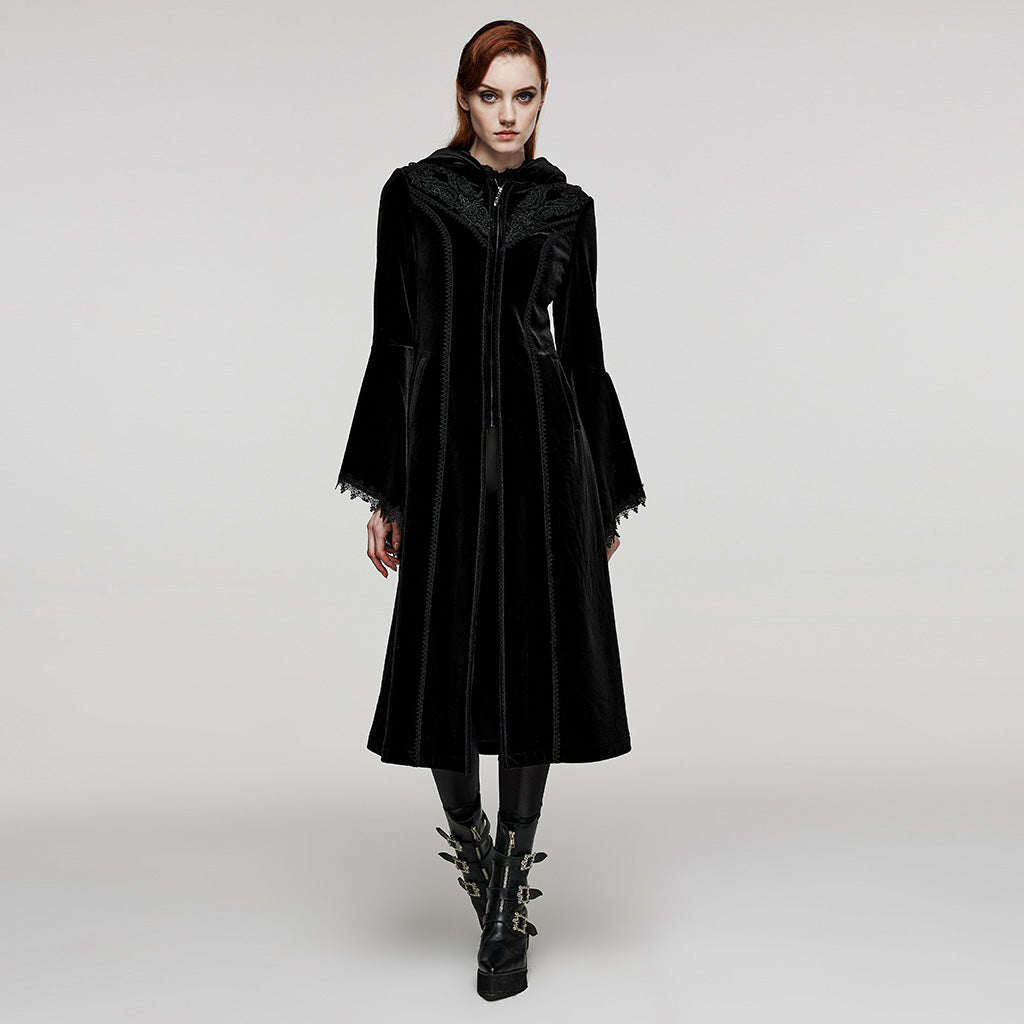 DY-1510LCF Goth Gorgeous Velvet Coat