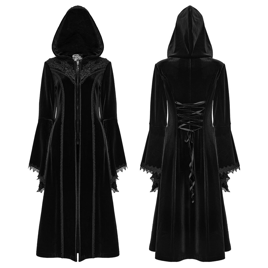 DY-1510LCF Goth Gorgeous Velvet Coat