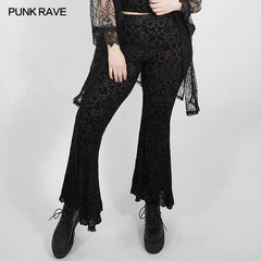 DK-457DDF Dark Goth flared pants