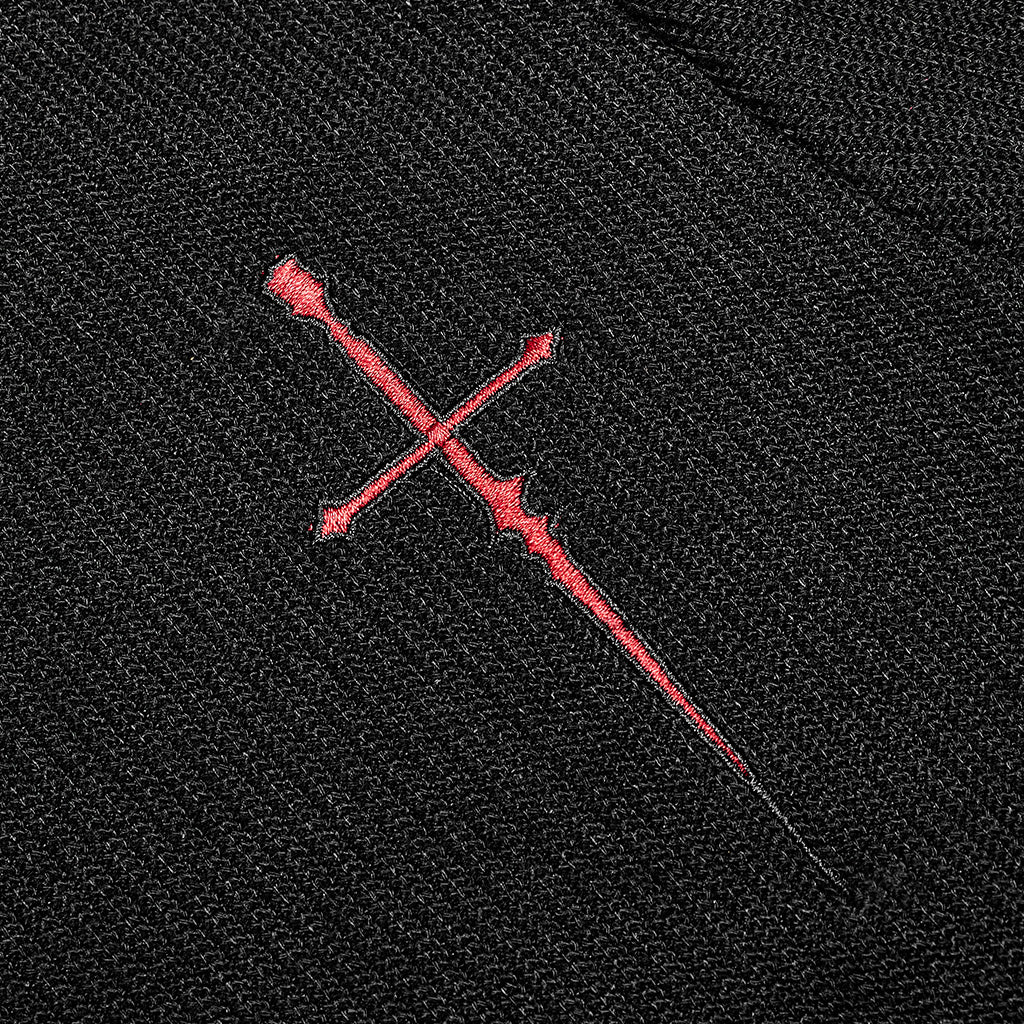 OPY-689XCF Punk Jackets: Slim-Fit Black Gothic Zip-Up Top