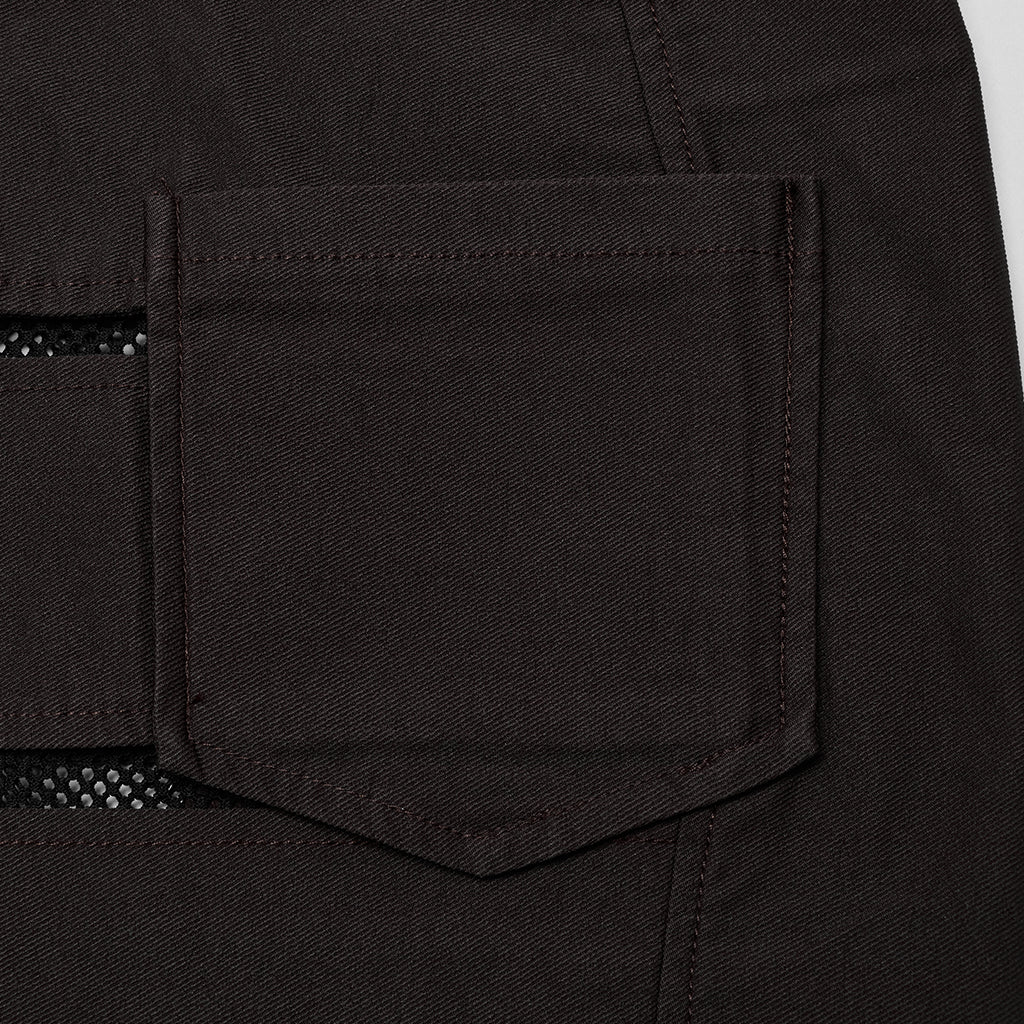 OQ-676DQF Edgy Punk Skirt with Zipper and Mesh Details