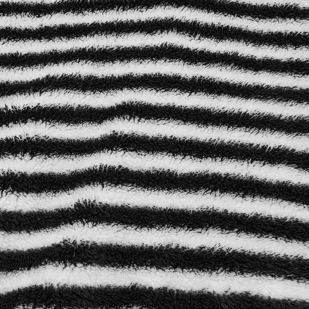 OQ-901LQF Striped Fuzzy Punk Sweater Long Sleeve Bold Pattern Design