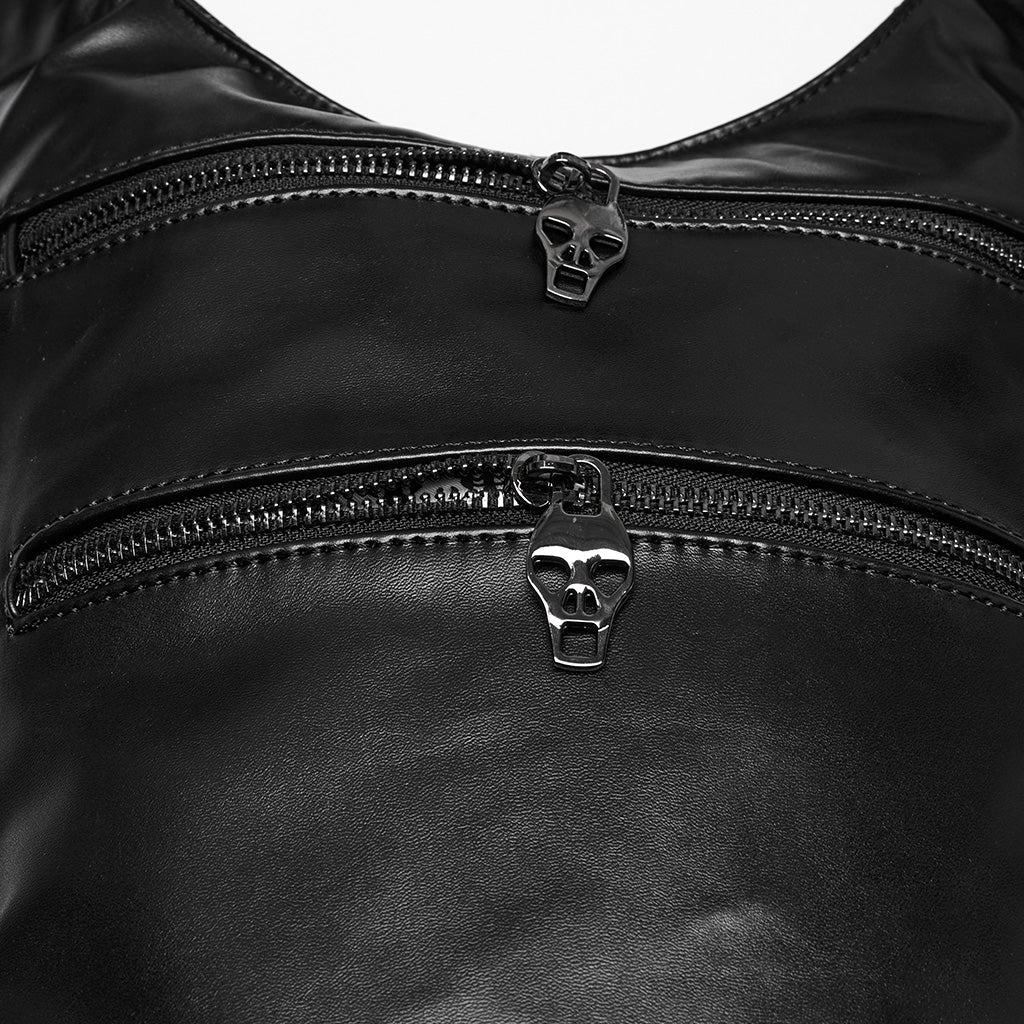 OS-758BB Gothic Accessories Leather Harness Vest Steampunk Waistcoat Unique Design