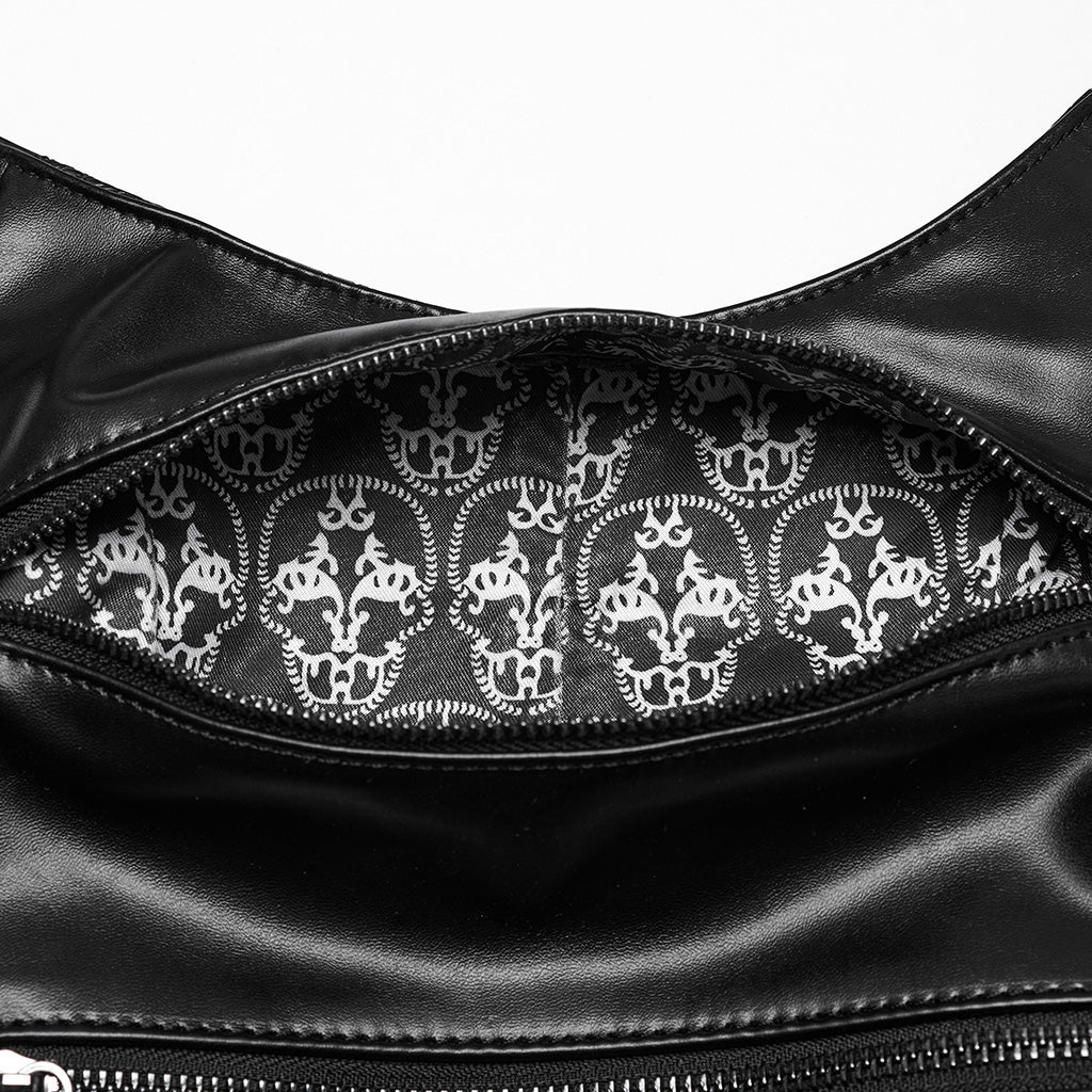 OS-758BB Gothic Accessories Leather Harness Vest Steampunk Waistcoat Unique Design