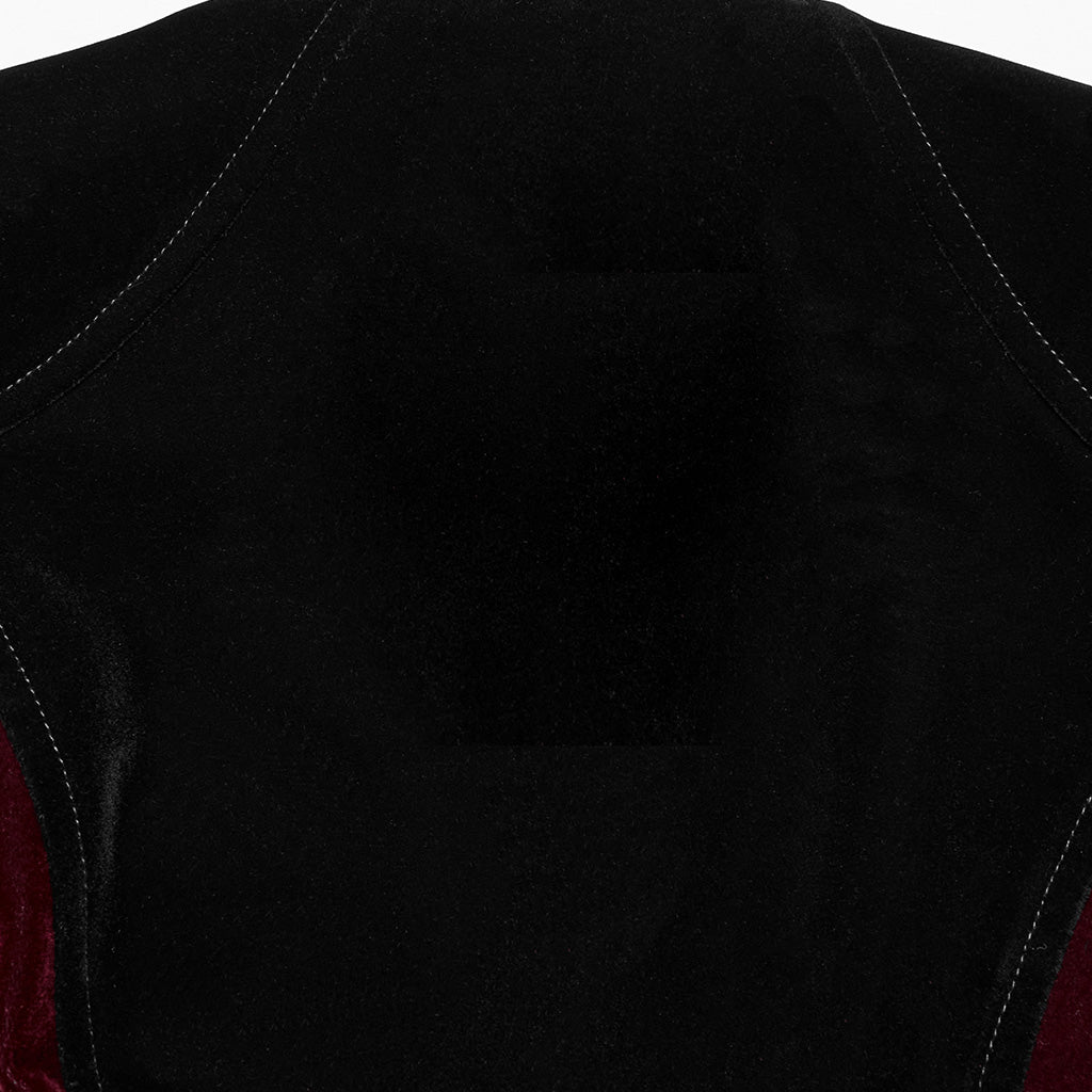 OY-1728DQF Elegant Velvet Lace Trim Gothic Jacket Victorian Style
