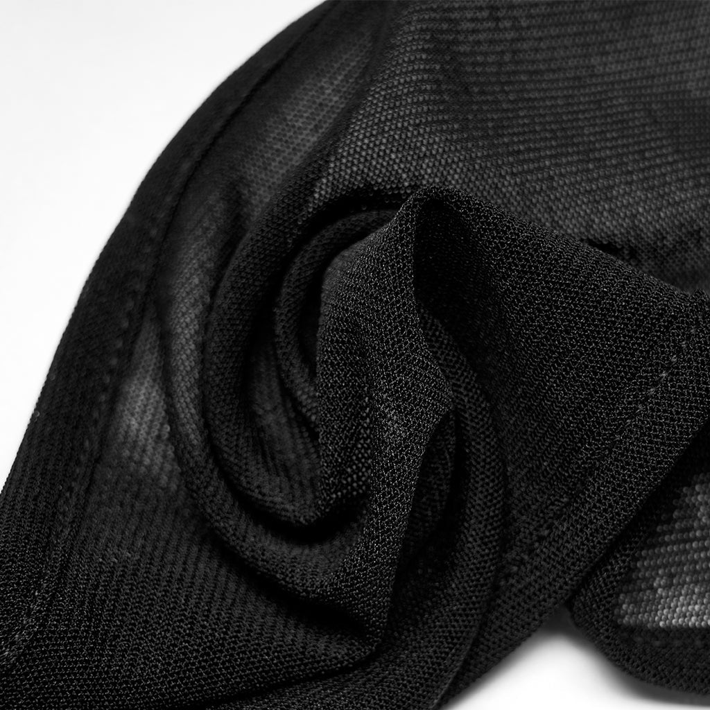 OPS-262SSF Punk Dresses Black Sheer Cutout Arm Cover Bolero Shrug