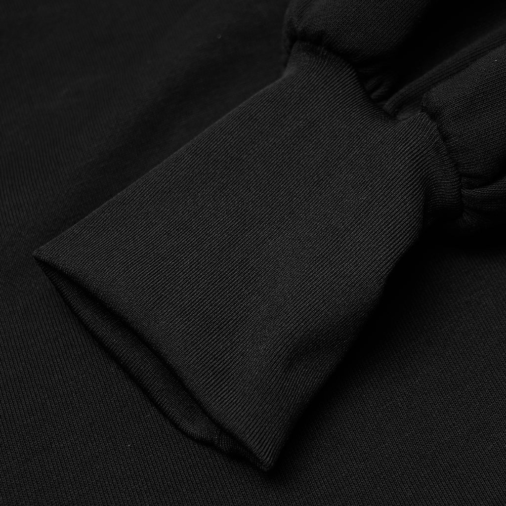 OPT-544DQF Gothic Crop Jacket Double Zipper Cropped Punk Hoodie?-??Punk Rave Clothing