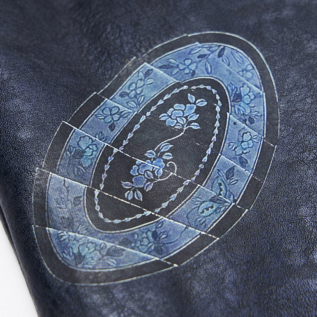 OPY-575XDF Edgy Graphic Embroidered Cropped Punk Jacket Retro Style