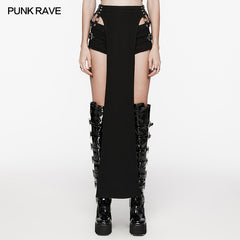 Punk Rave WK-618XDF Removable Strap Sexy Punk Stretch Fantasy Punk Cool Shorts Suit