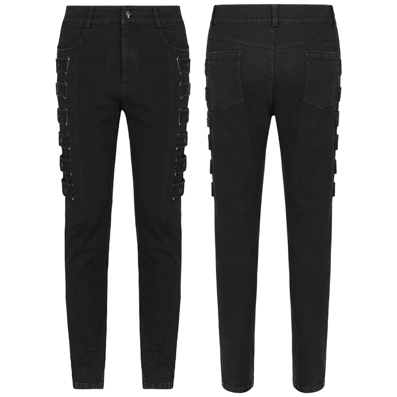 WK-451XCM PUNK woven elastic trousers