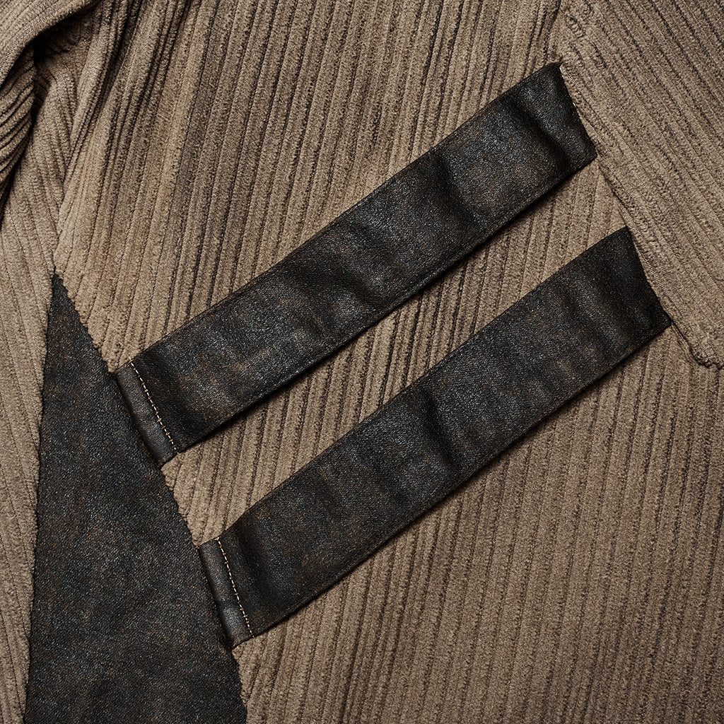 WK-524XCM black Post-Apocalyptic Punk Pants with Strap Details?-??Punk Rave Clothing