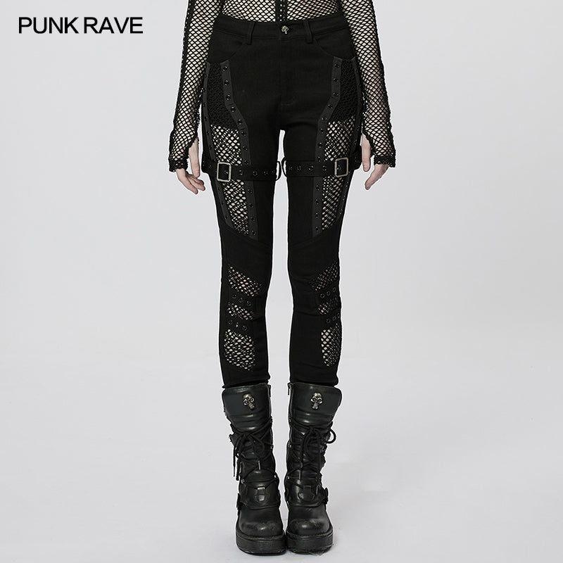 WK-538DQF Punk Sexy Tight Pants