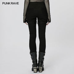 WK-538DQF Punk Sexy Tight Pants