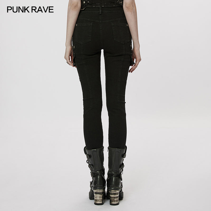 WK-541XCF Punk Tight Jeans