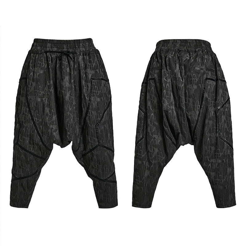 WK-571XCM Doomsday Cyberpunk Mens Cropped Trousers