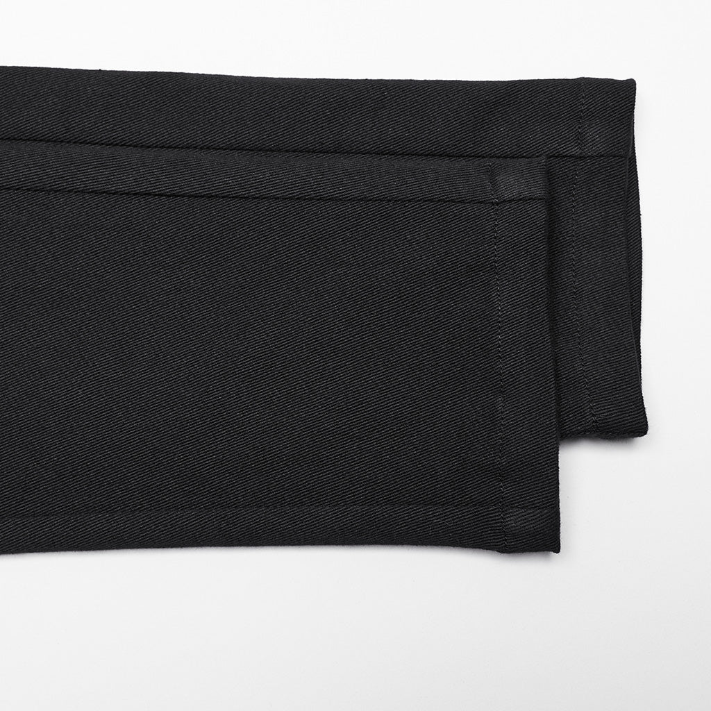 WK-654XCF Slim-Fit black Elastic Punk Pants with Buckle Details?-??Punk Rave Clothing