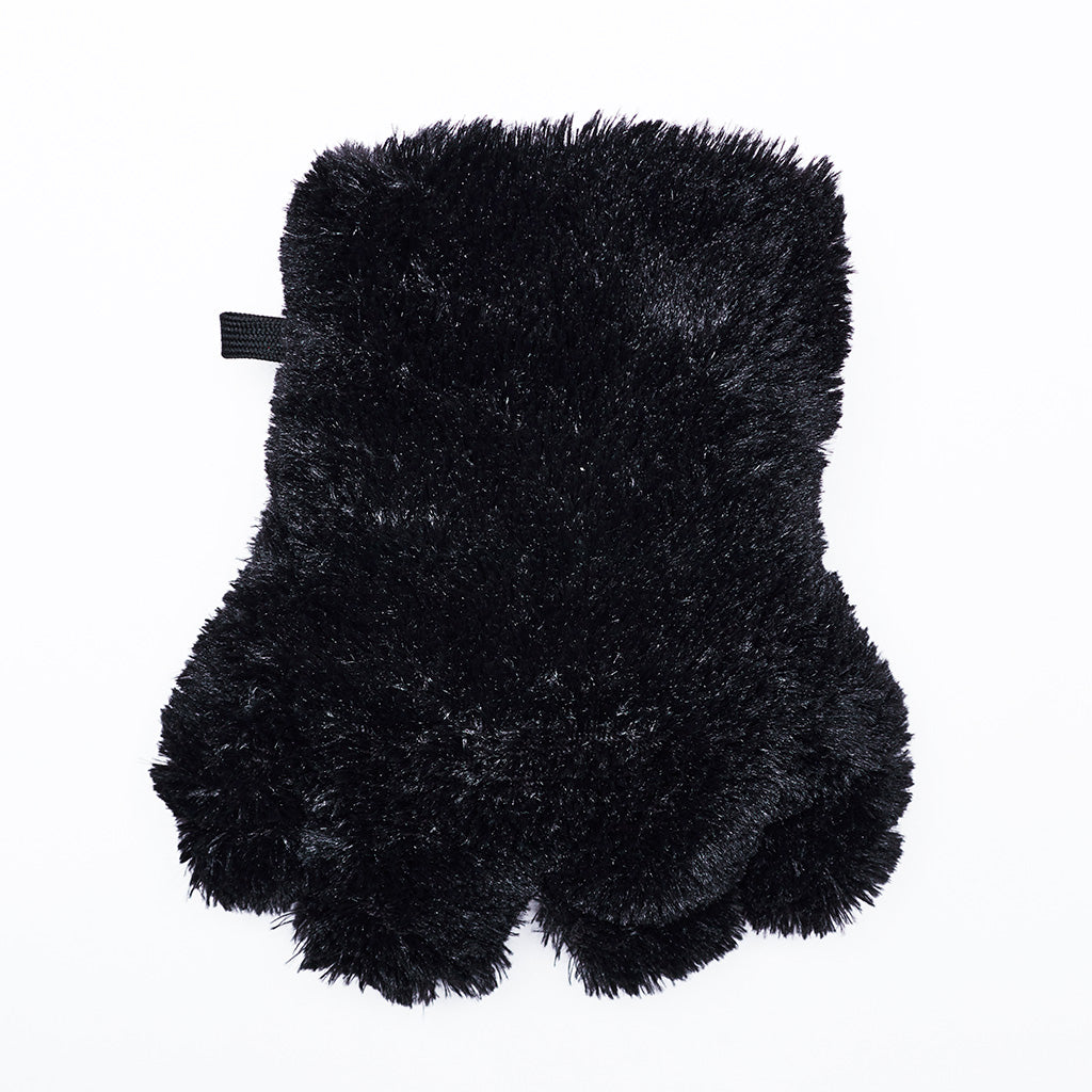 WLS-068SSF Furry Cat Paw Gloves Fishnet Punk Accessories Costume