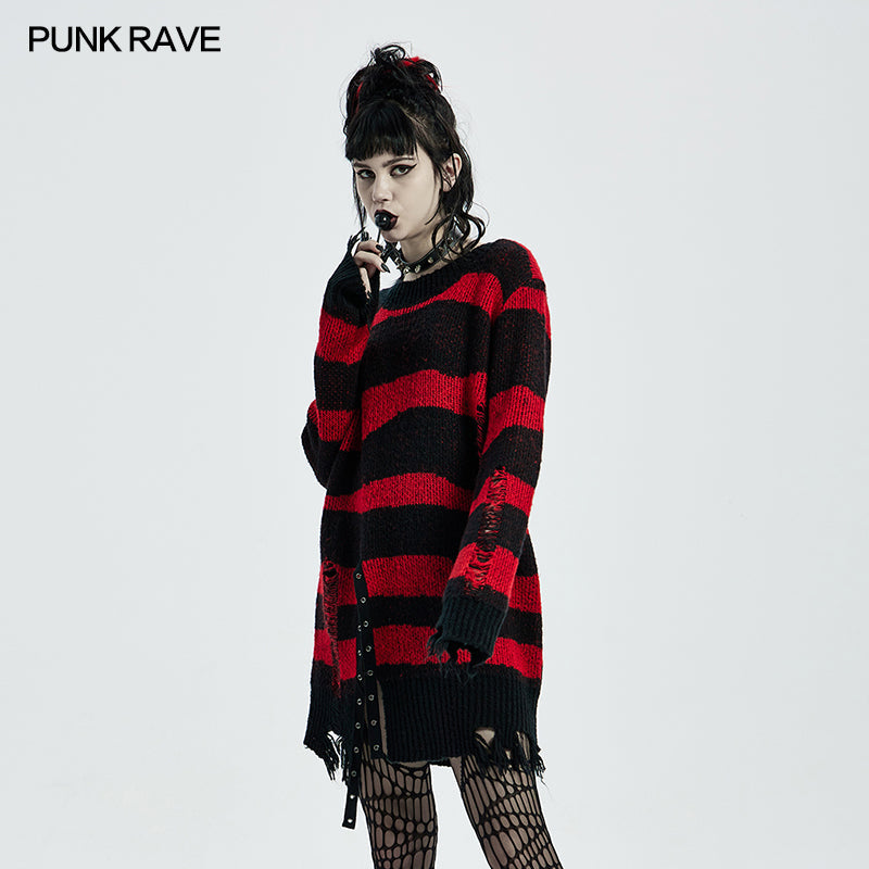 WM-063TMF Gothic pullover sweater