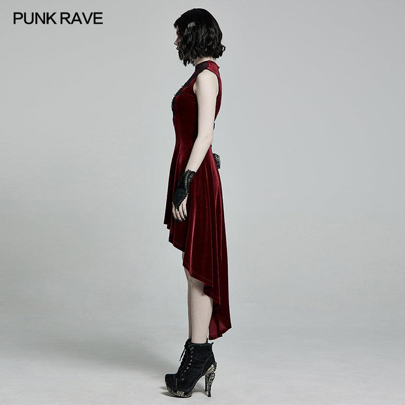 Punk Rave WQ-523LQF Sexy Retro Elegant Gothic Dress