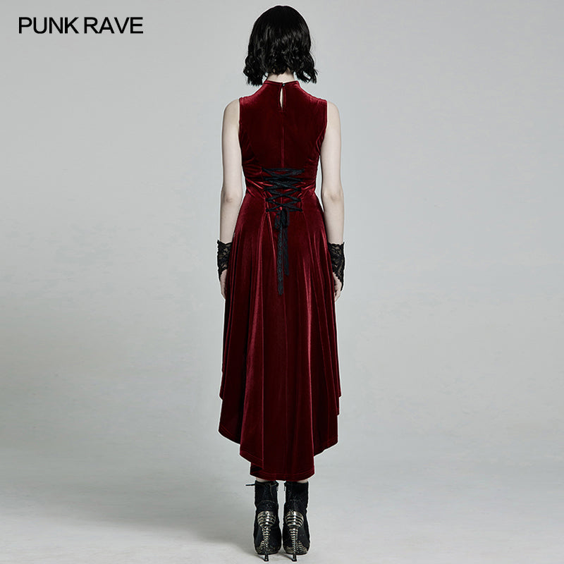 Punk Rave WQ-523LQF Sexy Retro Elegant Gothic Dress