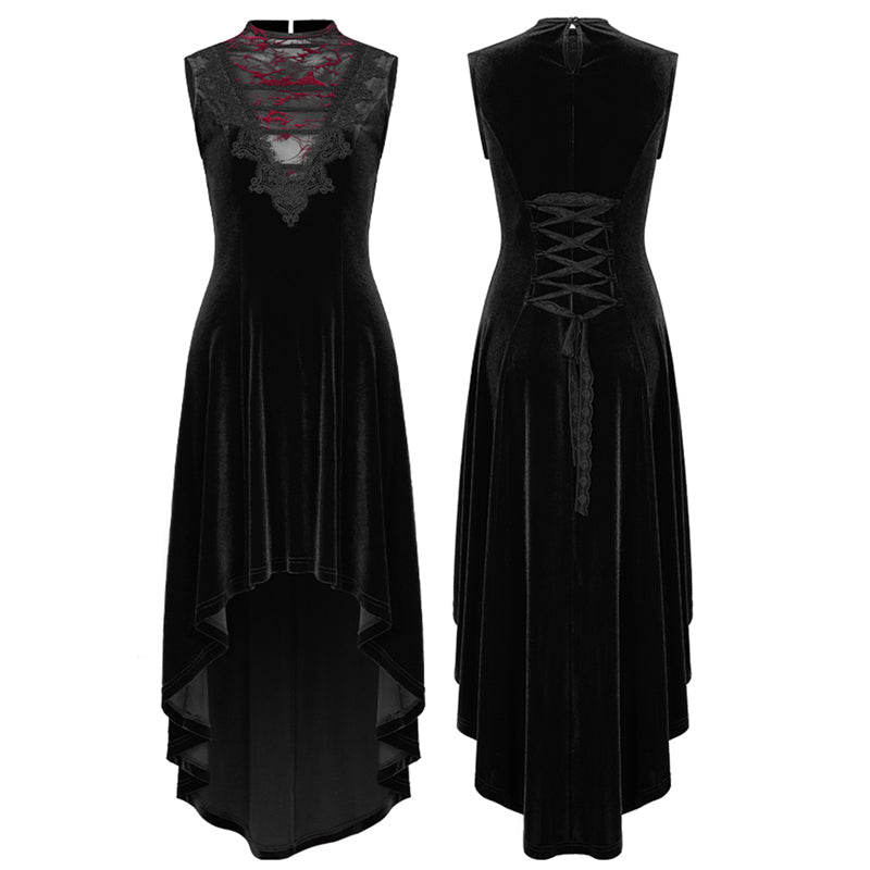 Punk Rave WQ-523LQF Sexy Retro Elegant Gothic Dress