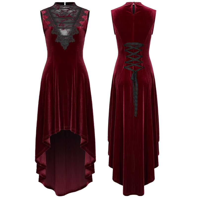 Punk Rave WQ-523LQF Sexy Retro Elegant Gothic Dress