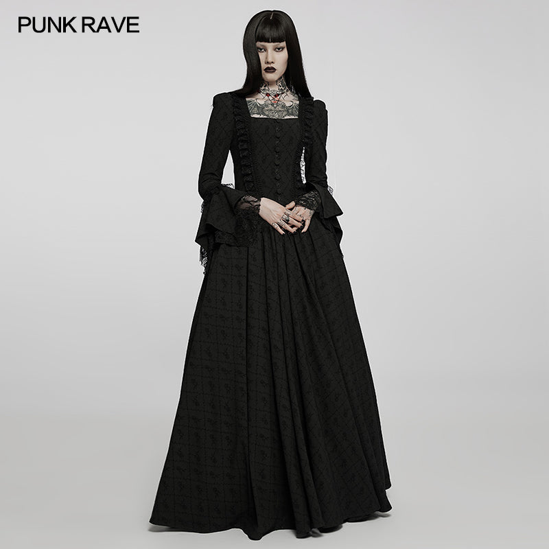 WQ-600LQF Gothic thorn rose gown