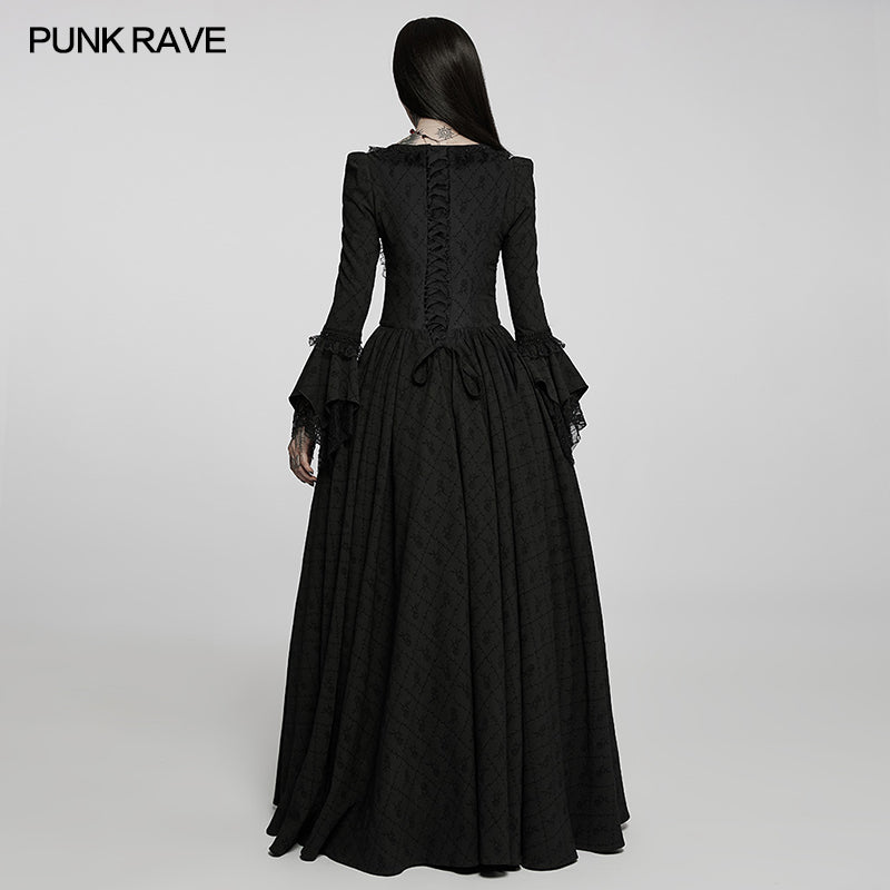 WQ-600LQF Gothic thorn rose gown