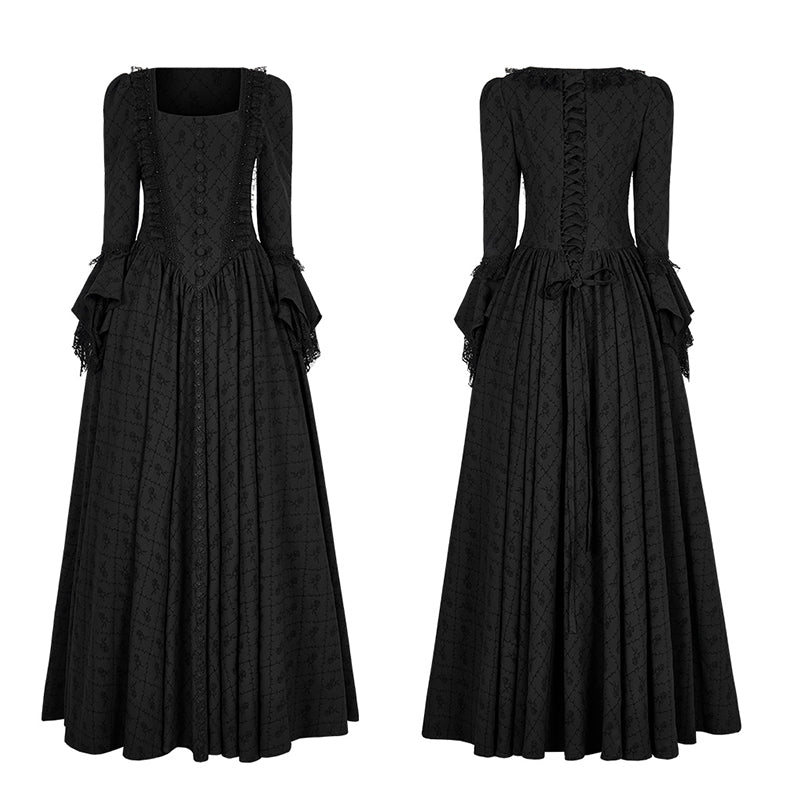 WQ-600LQF Gothic thorn rose gown