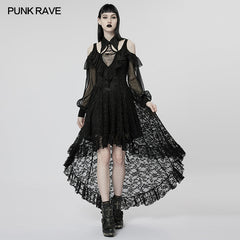 WQ-605LQF 2023 Goth lace dress