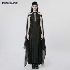 WQ-627LQF Elf Goth Dress