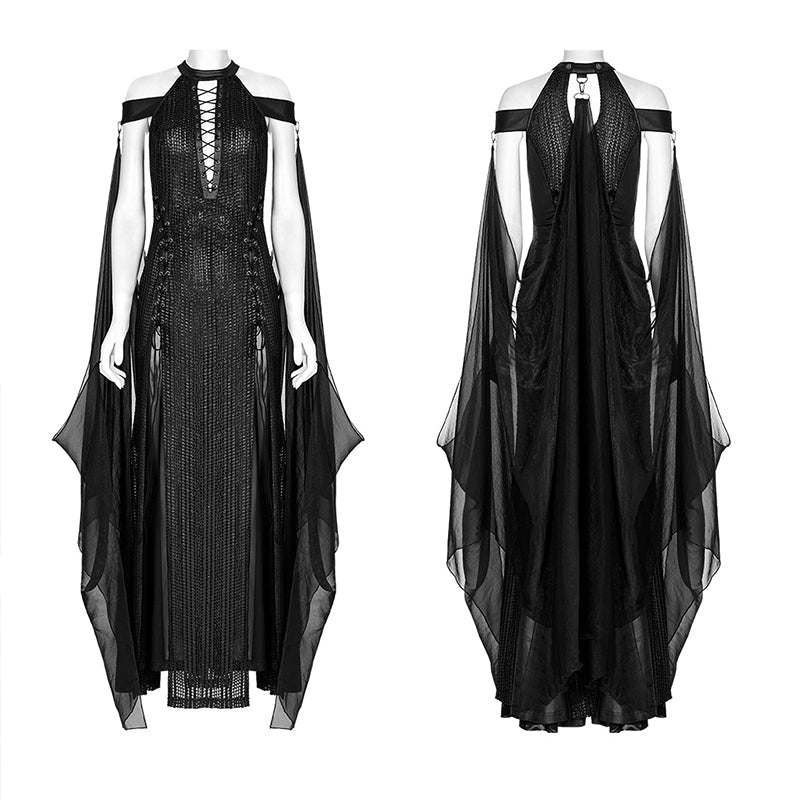 WQ-627LQF Elf Goth Dress