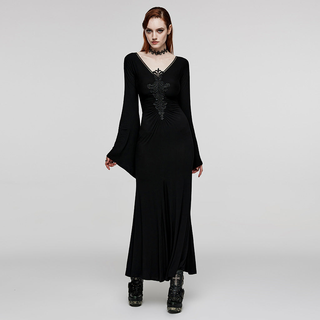 WQ-646LQF Goth Elegant Dress