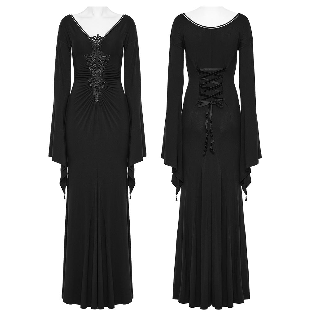 WQ-646LQF Goth Elegant Dress