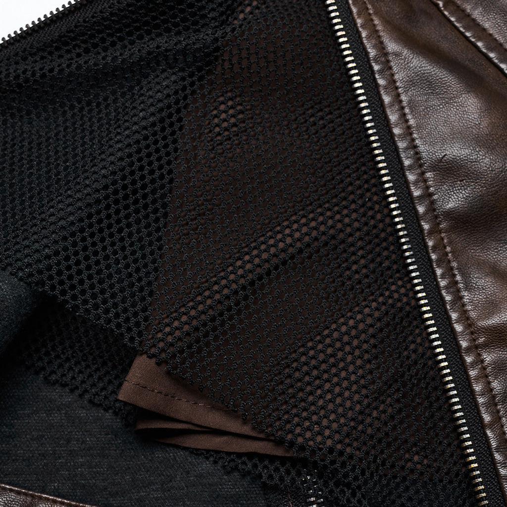 WQ-686BQF Edgy Faux Leather Mini Skirt with Zippered Accents?-??Punk Rave Clothing