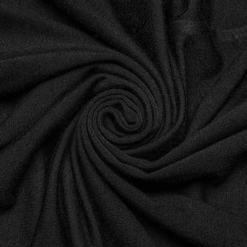 WQ-697LQF Elegant Gothic Dress Sheer Sleeves Lace-up Back Design?-??Punk Rave Clothing