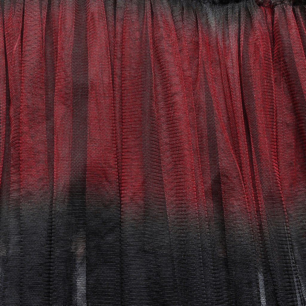 WQ-704BQF Gothic Mesh Layered Tulle Punk Skirt With Belt?-??Punk Rave Clothing