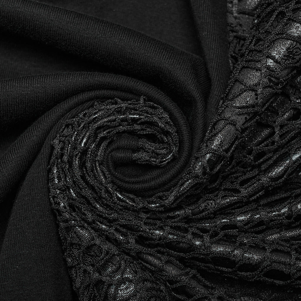WQ-772LQF Elegant Gothic Lace Maxi Dress with Bell Sleeves?-??Punk Rave Clothing