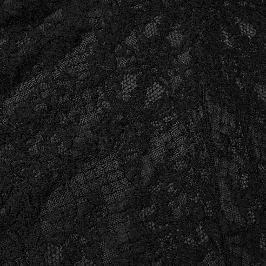 WQ-897BQF Gothic Skirt Victorian Lace Ruffled High-Low Velvet Design