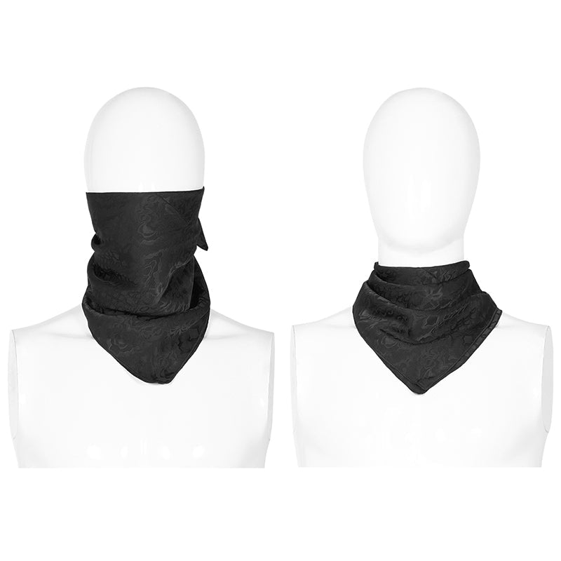 WS-424KZM Men triangular scarf veil